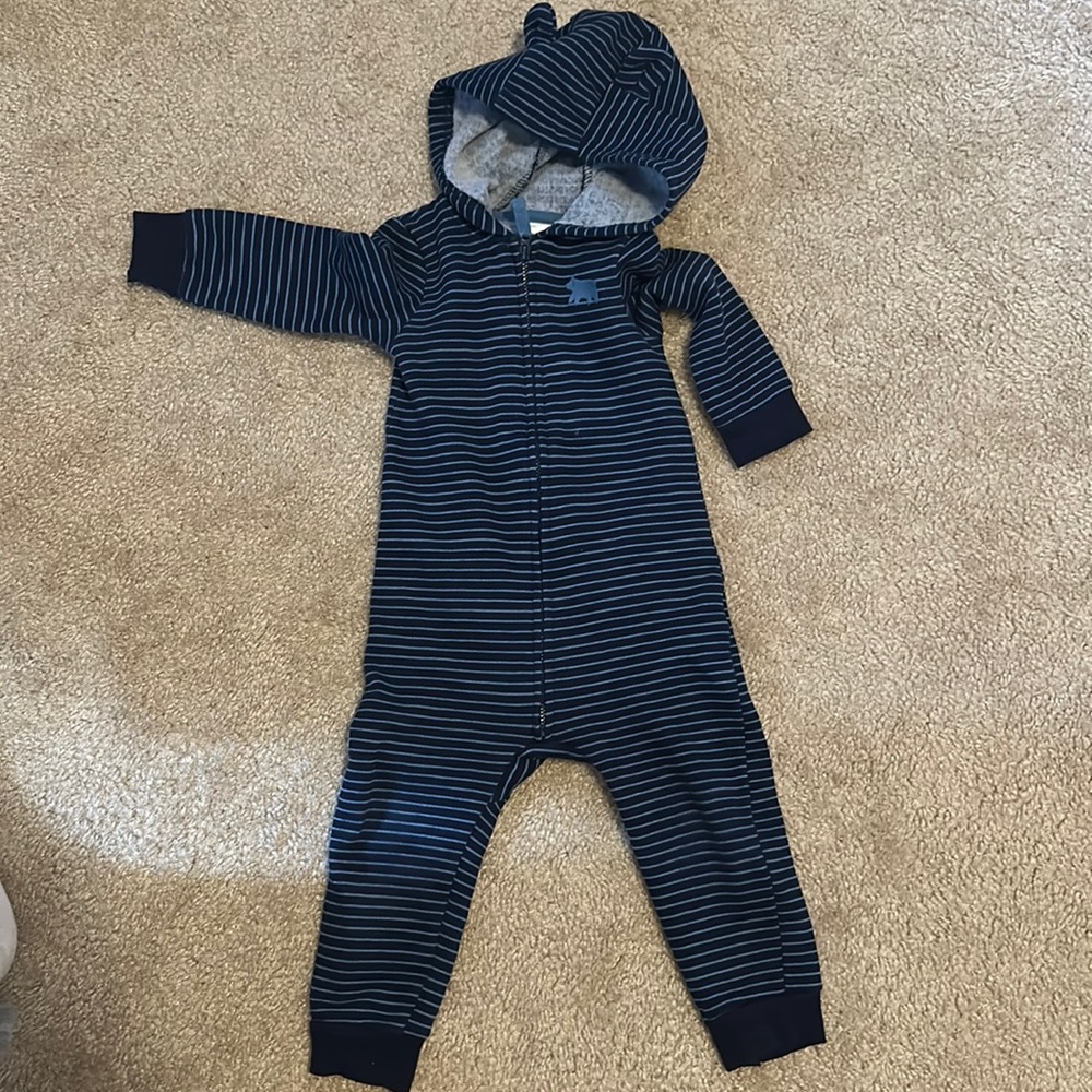 Hooded jumpsuit